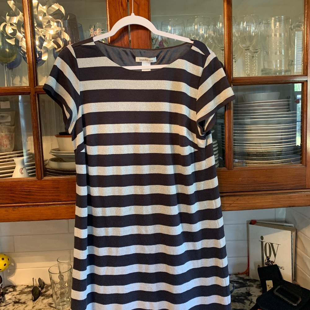 Laundry by design sparkle tee dress. Worn about 6x